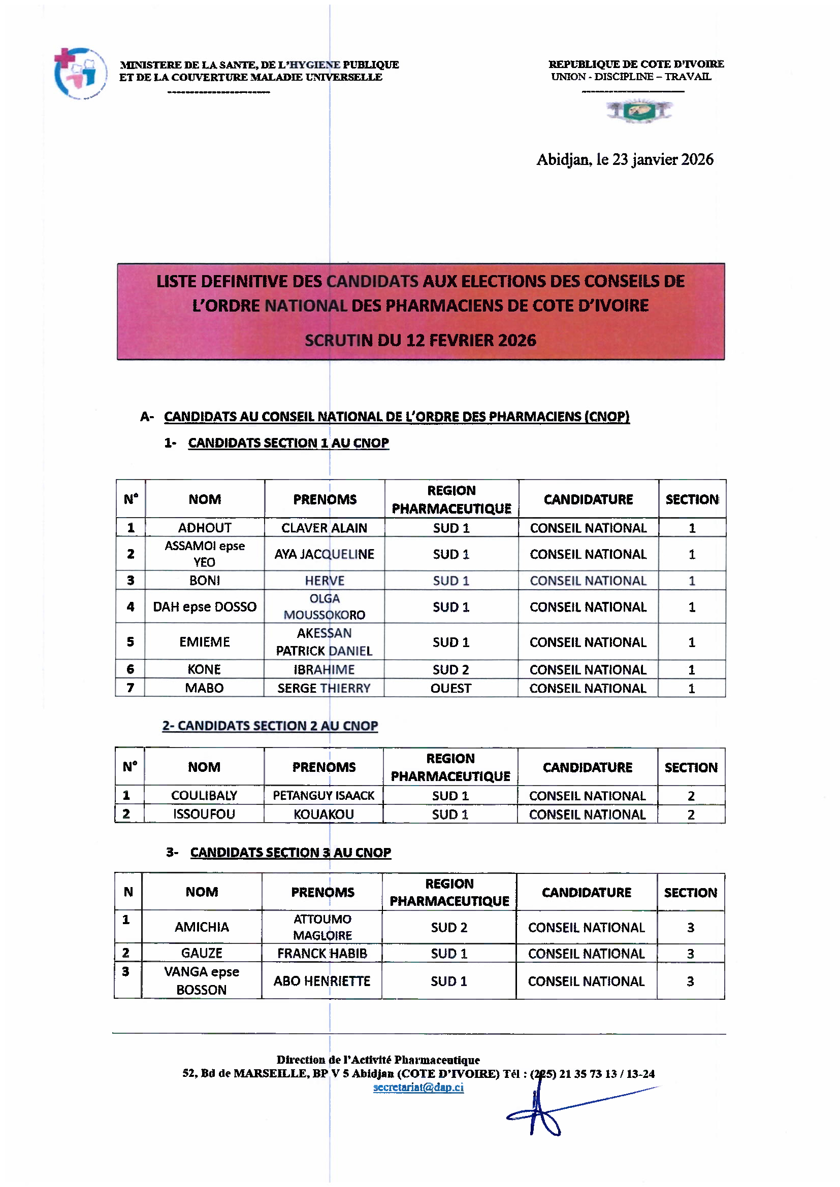 Aperçu Page de Garde